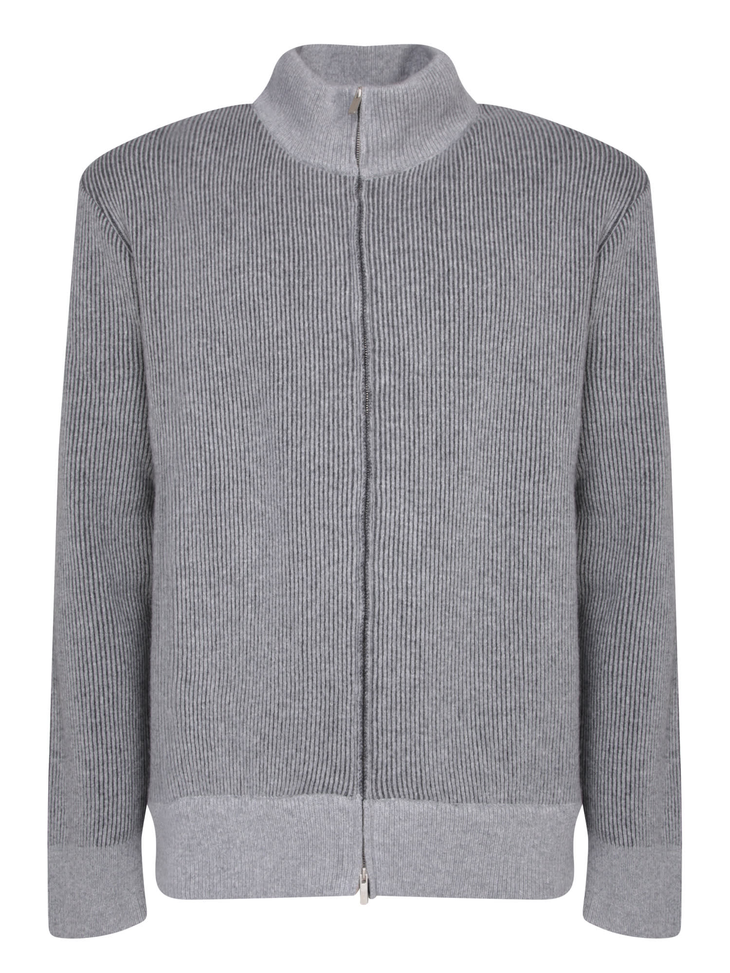 Lardini Vanisã Grey Wool And Cashmere Sweater