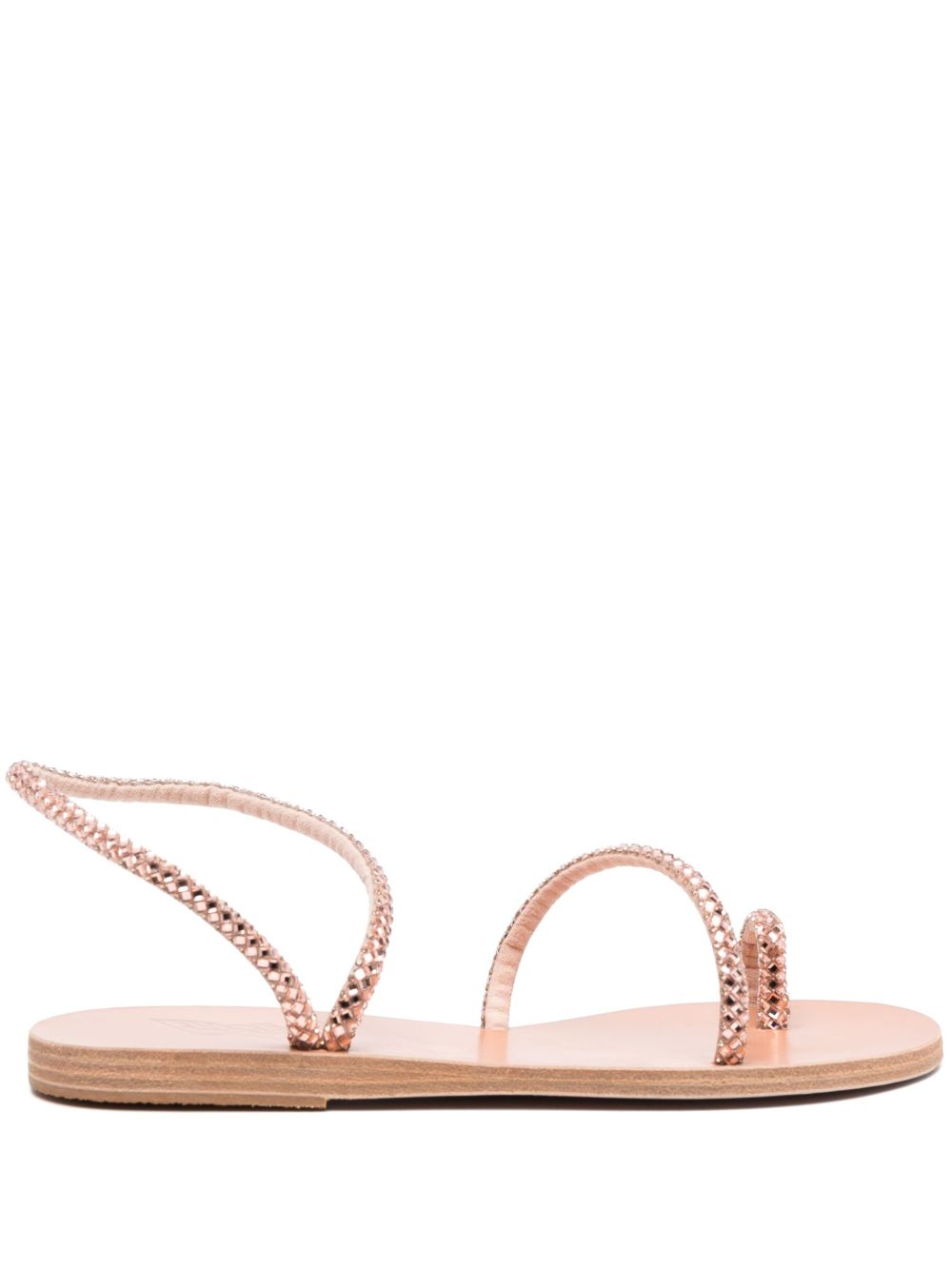 Ancient Greek Sandals Apli Eleftheria 皮质凉鞋 - 粉色