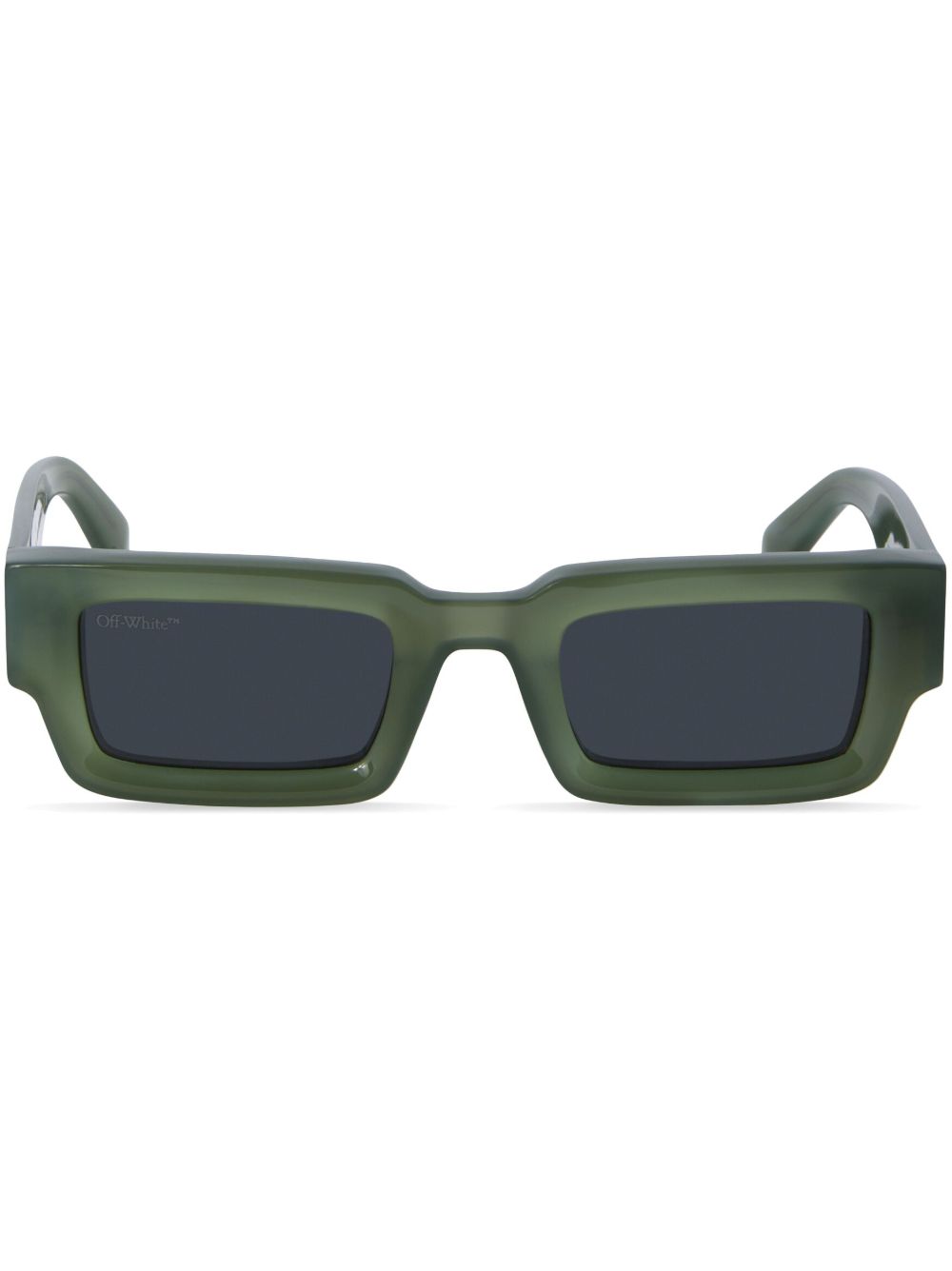 Off-White Eyewear Lecce 有色镜片太阳眼镜 - 绿色