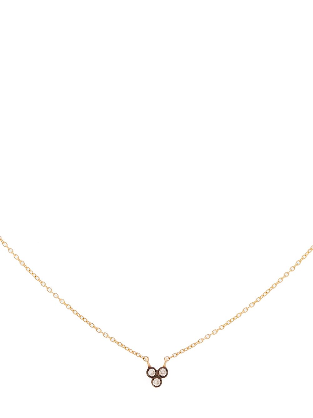 Yannis Sergakis 18kt yellow gold diamond necklace - 金色