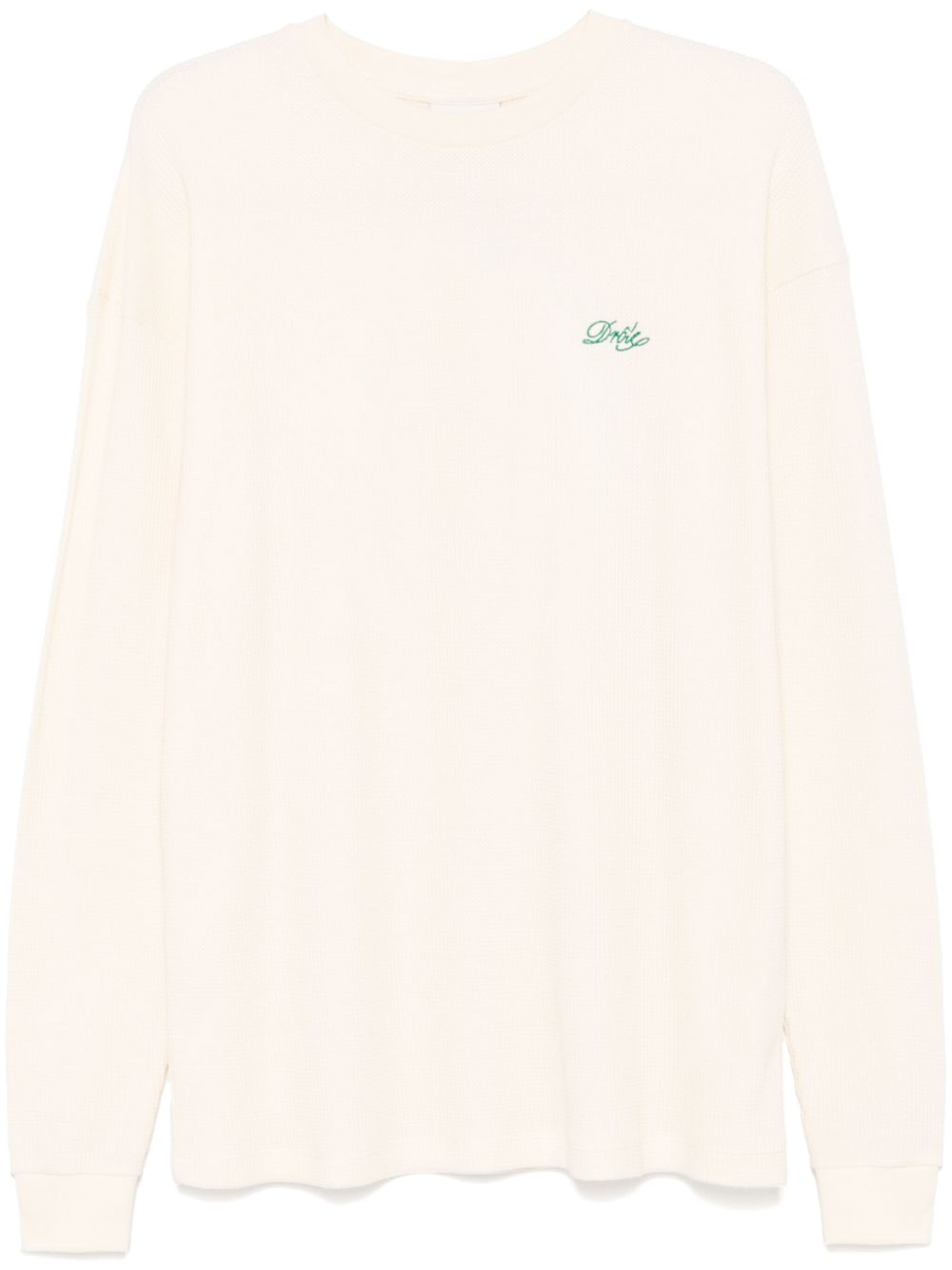 Drôle De Monsieur Le T-Shirt Drôle Waffle ML T恤 - 中性色