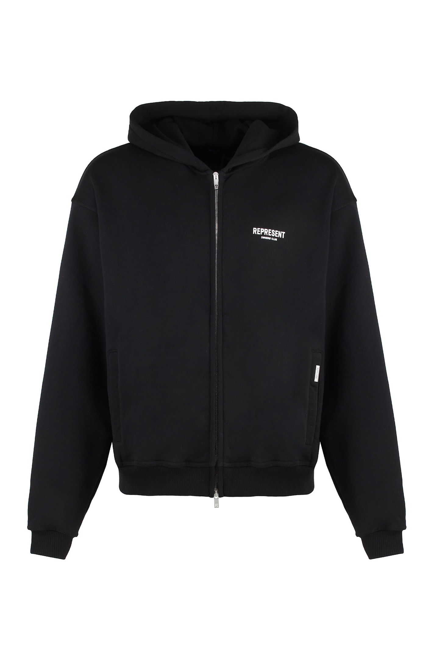 REPRESENT 全拉链棉质连帽卫衣