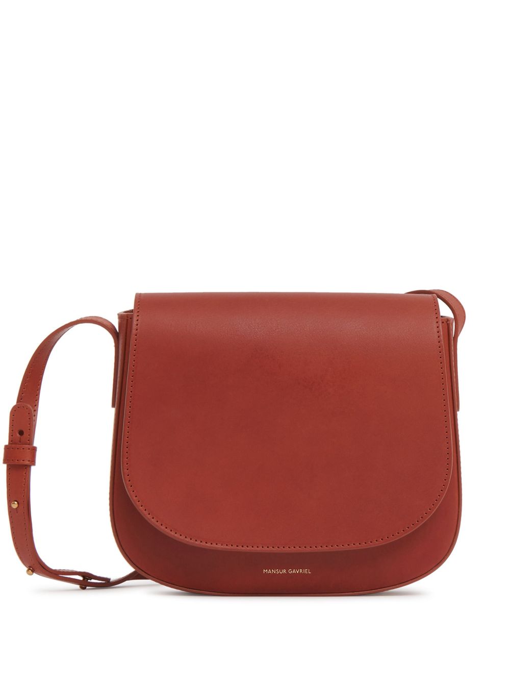 Mansur Gavriel Classic 皮质斜挎包 - 红色