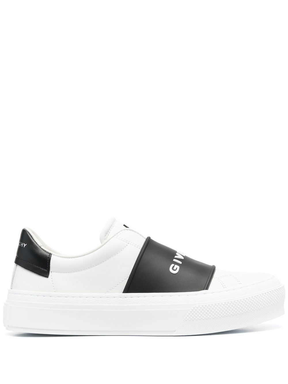 Givenchy logo印花低帮运动鞋 - 白色