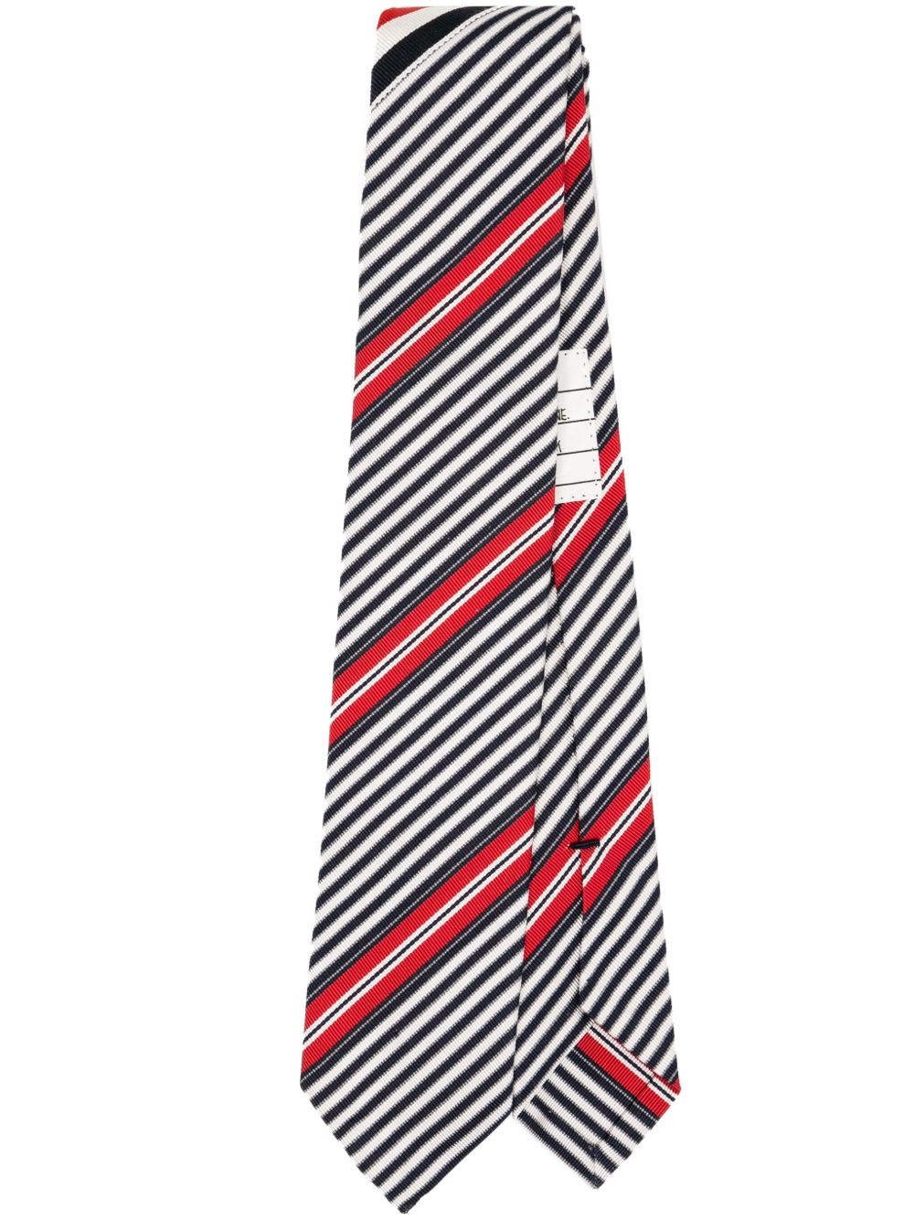 Thom Browne 条纹领带 - 彩色