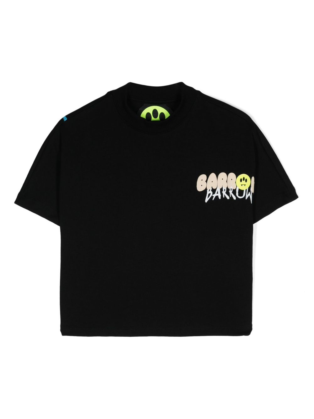 Barrow kids logo印花T恤 - 黑色
