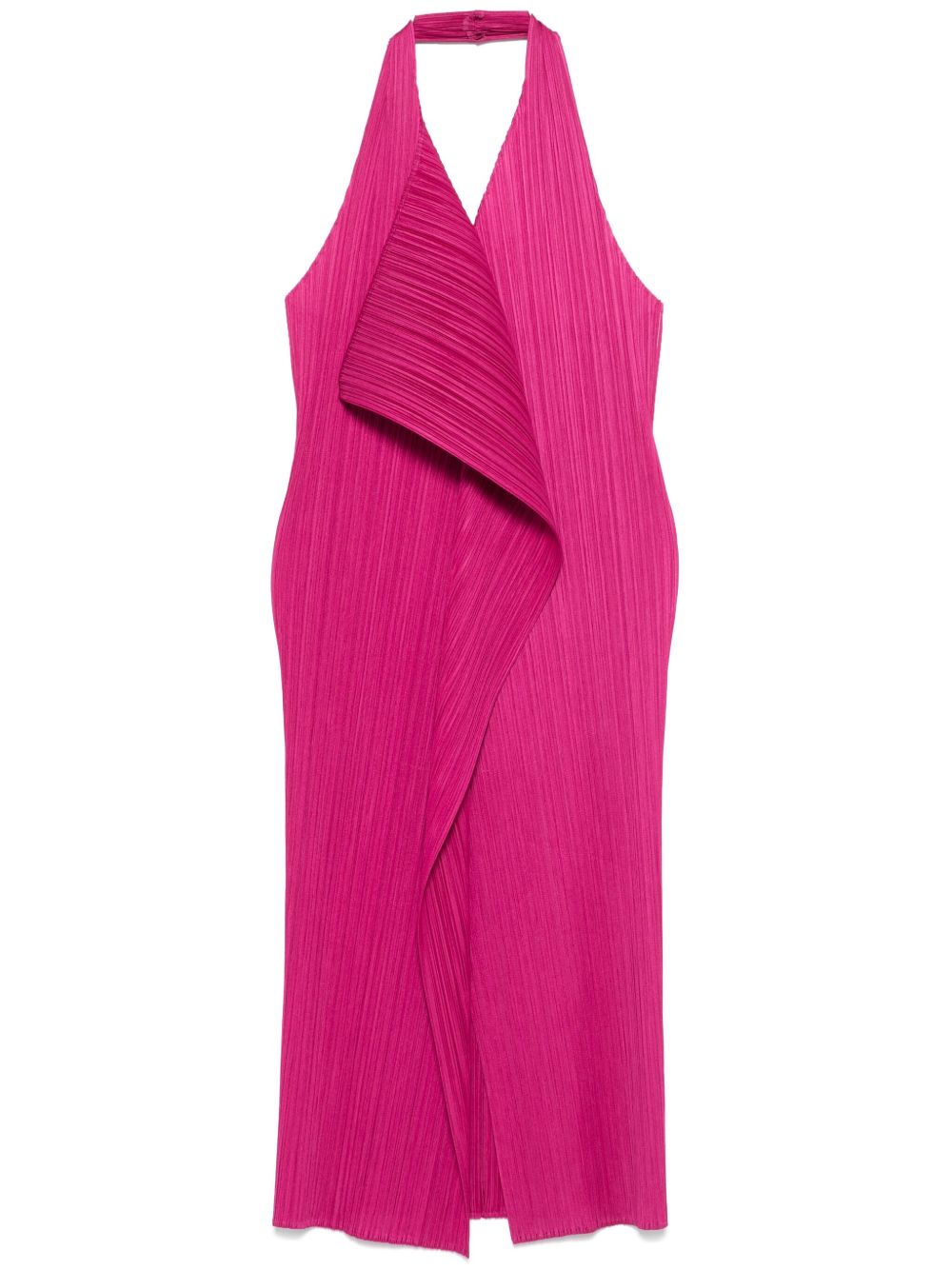 Pleats Please Issey Miyake Monthly Colors: November 中长连衣裙 - 粉色