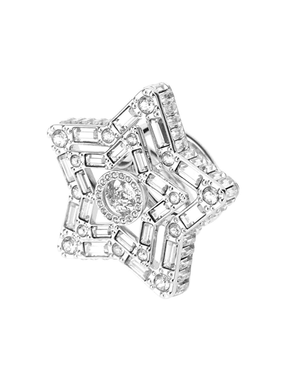 Swarovski Stella 戒指 - 白色