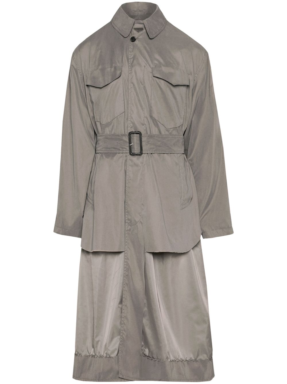 Maison Margiela Décortiqué 双面风衣 - 灰色