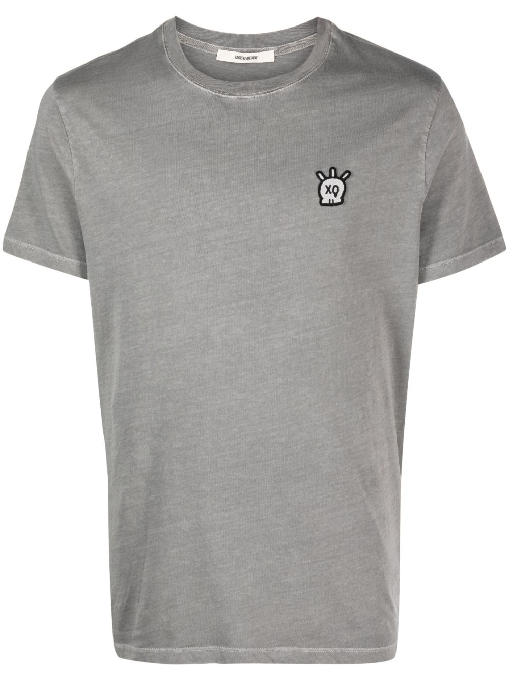 Zadig&Voltaire Tommy Skull 棉质T恤 - 灰色