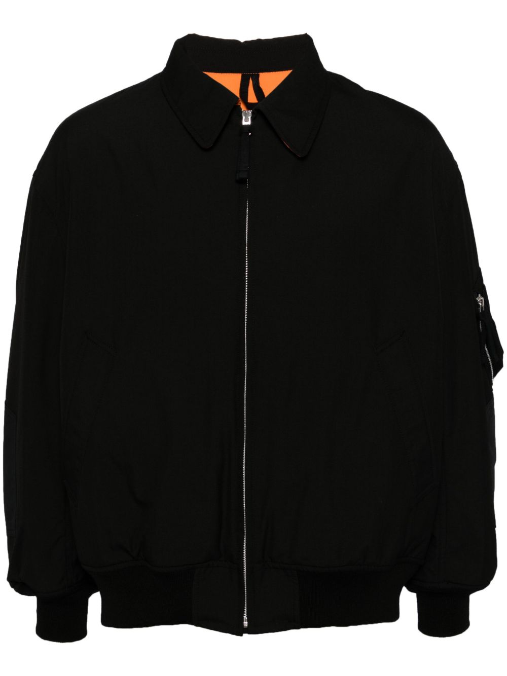 Comme des Garçons Homme 哈灵顿夹克 - 黑色