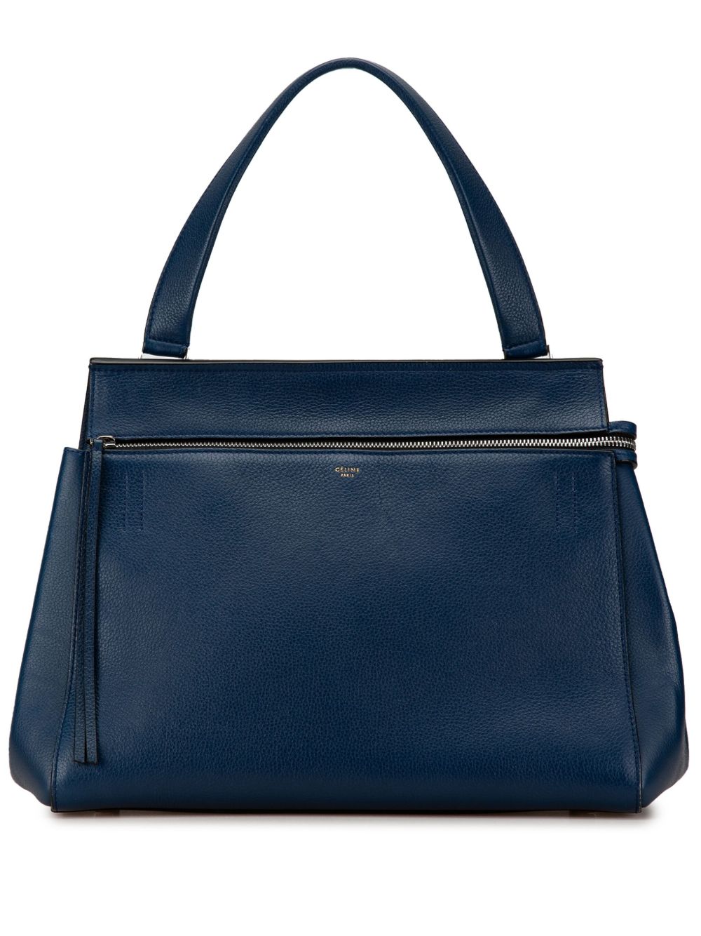 Céline Pre-Owned Edge 中号皮质手提包（2000-2023年典藏款） - 蓝色
