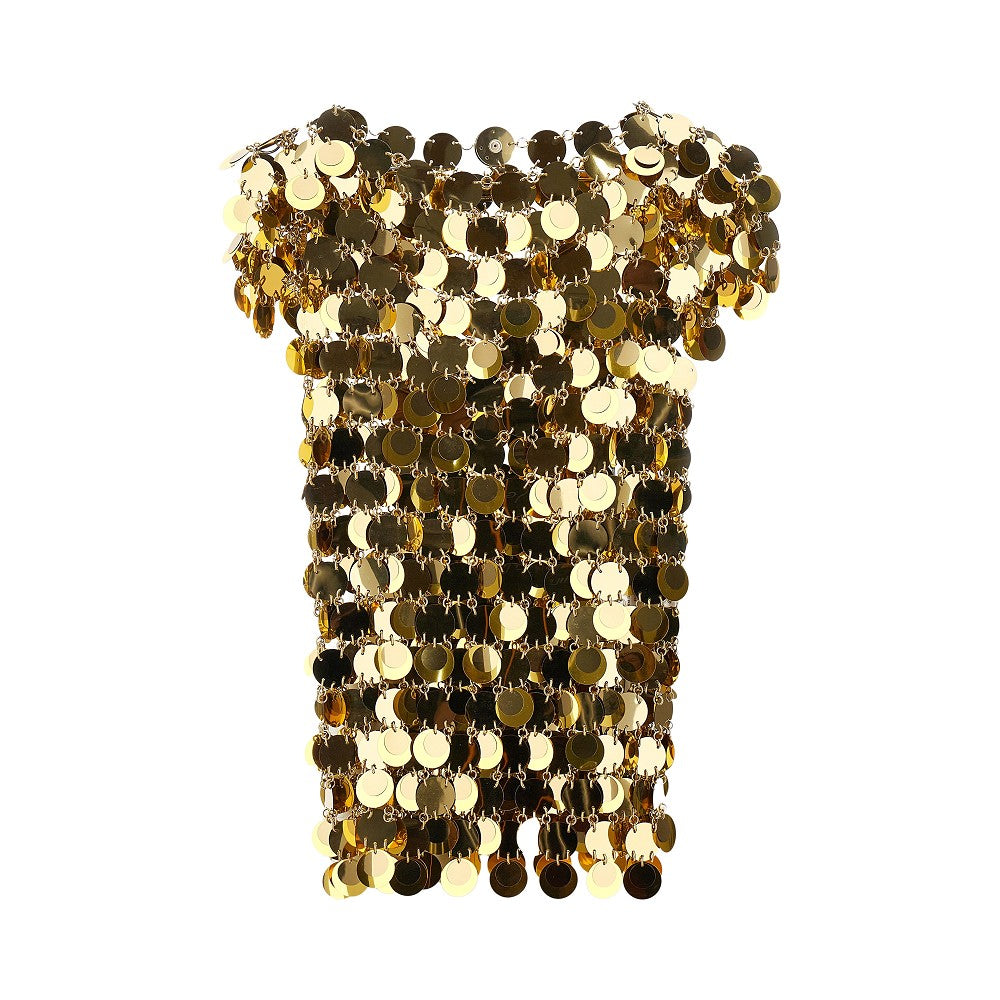 RABANNE Sparkle Discs top Woman 36