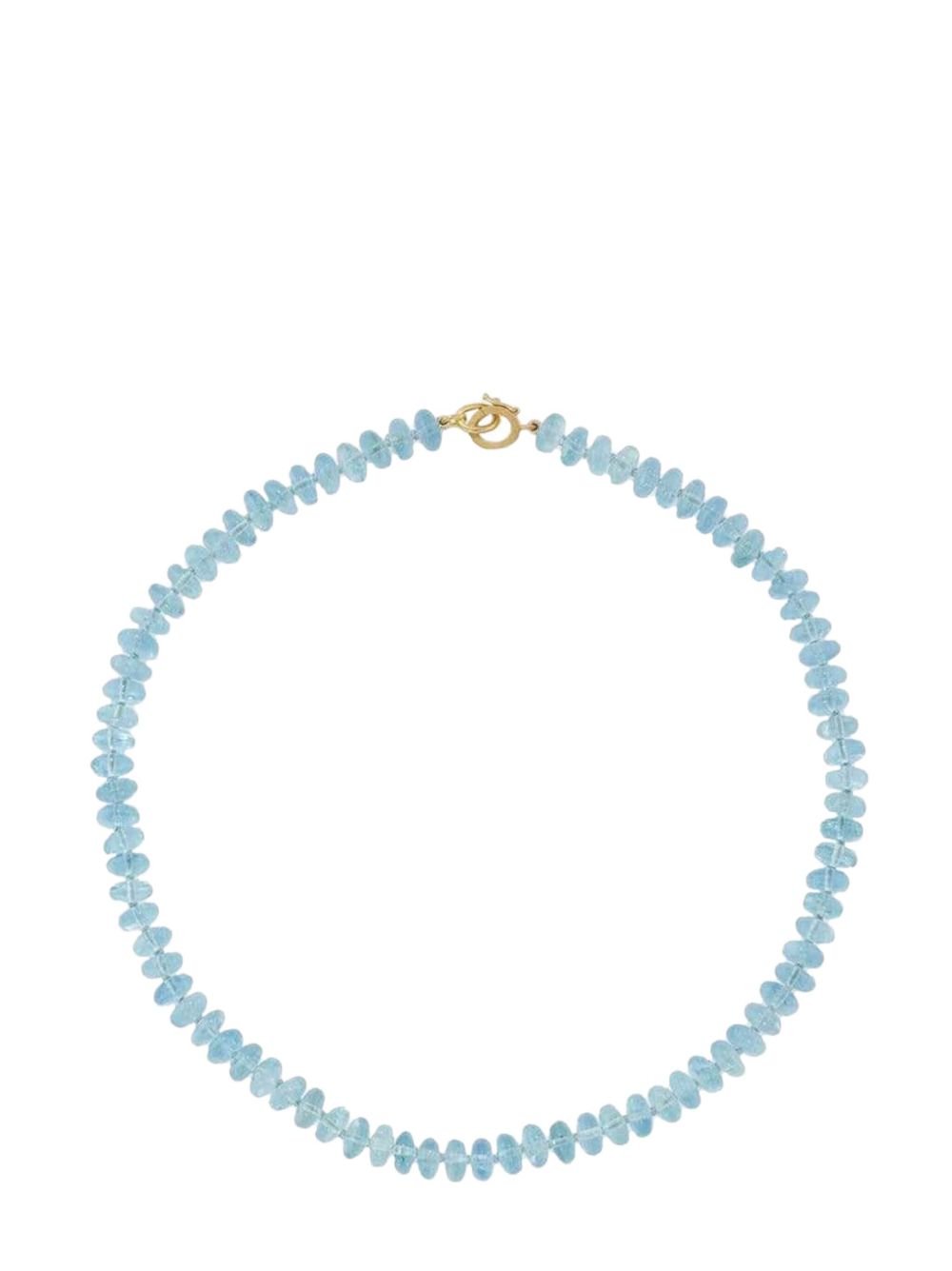 Irene Neuwirth Beaded Candy 18K黄金海蓝宝石项链 - 金色