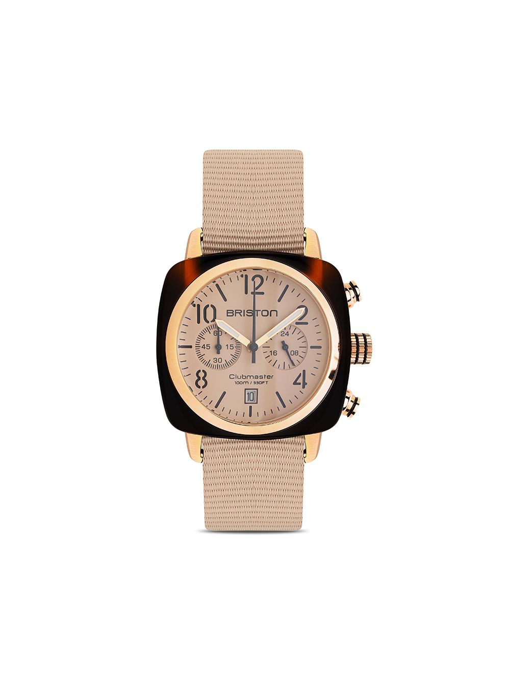 Briston Clubmaster Classic Chronograph 42毫米腕表 - 金色