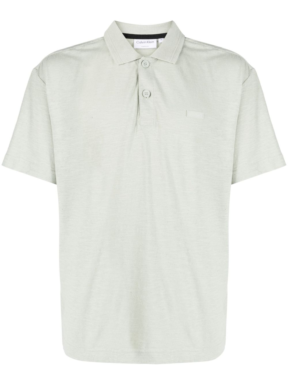 Calvin Klein 短袖polo衫 - 绿色