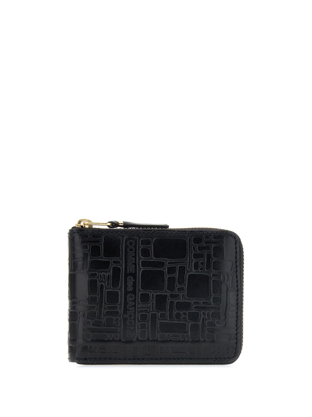 Comme Des Garçons Wallet 环绕式拉链钱包 - 黑色