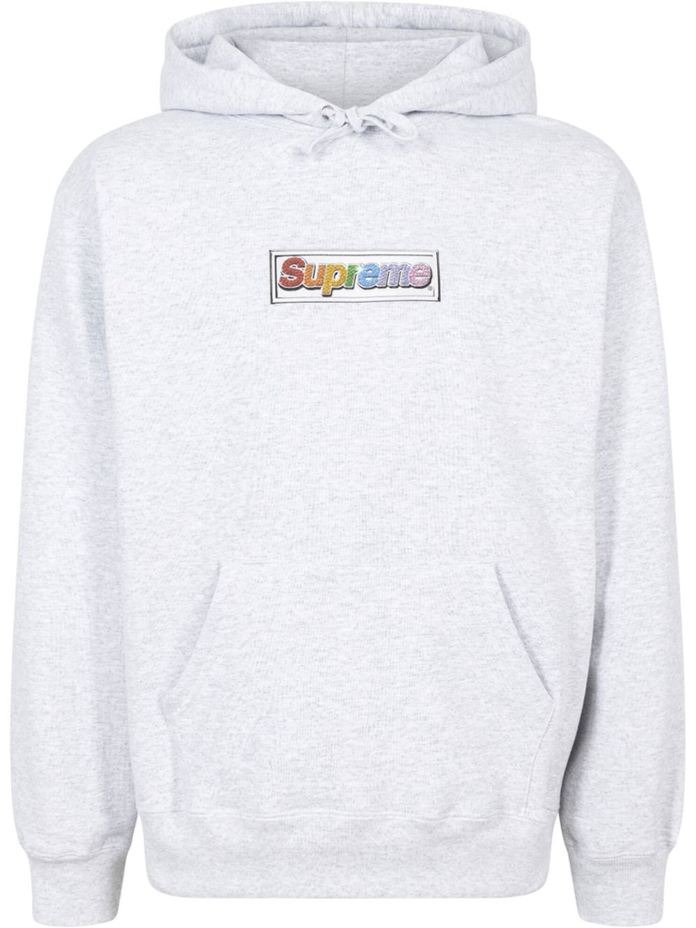 Supreme Bling Box Logo 连帽衫 - 灰色