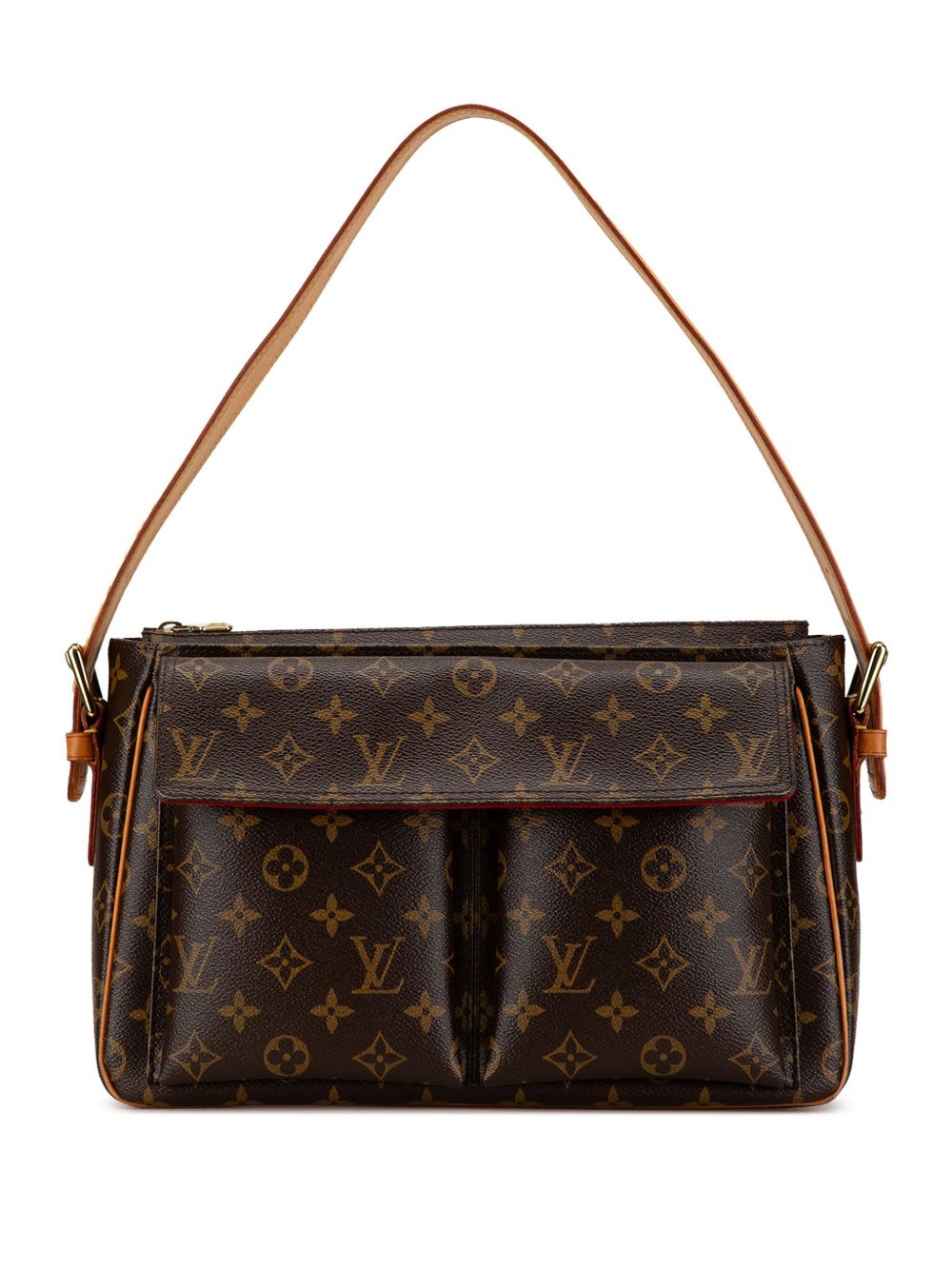 Louis Vuitton Pre-Owned Monogram Viva Cite GM 单肩包（2006年典藏款） - 褐色