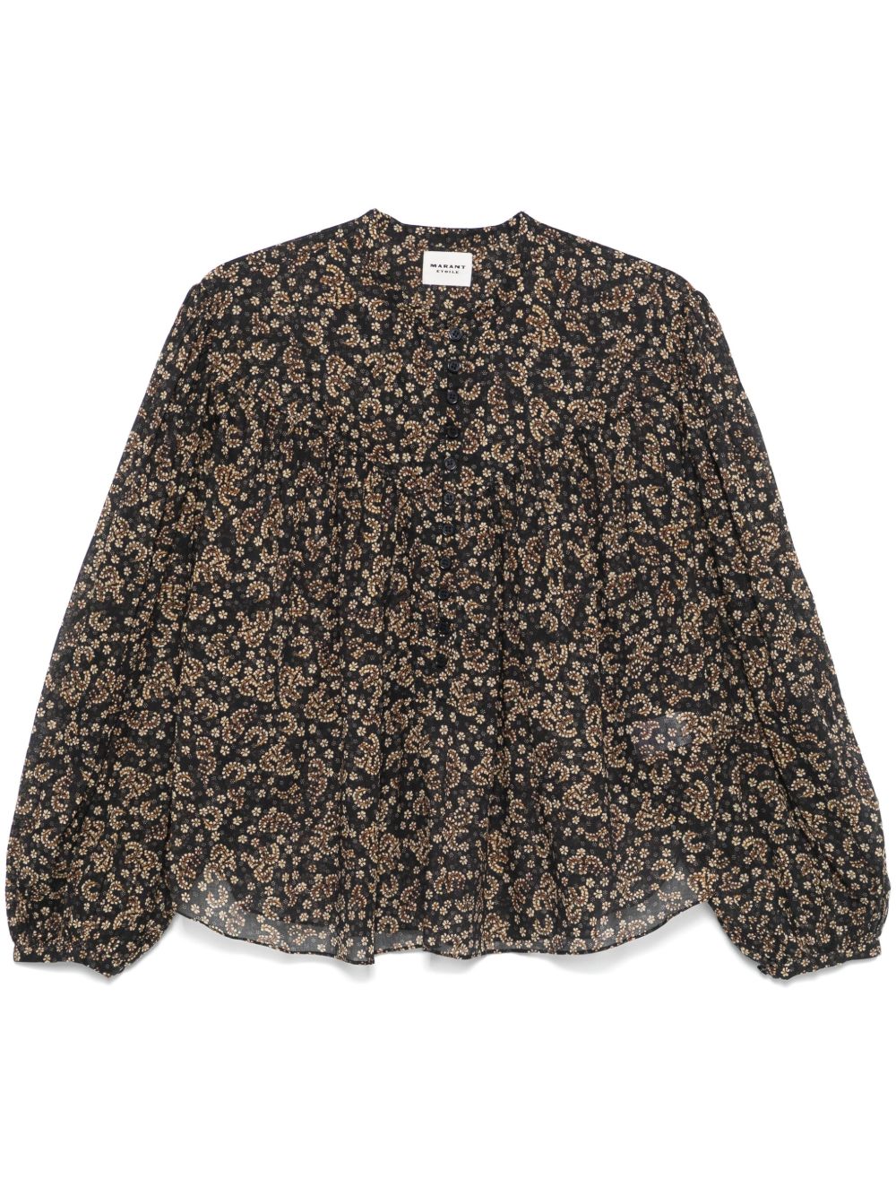 MARANT ÉTOILE Salika 罩衫 - 黑色