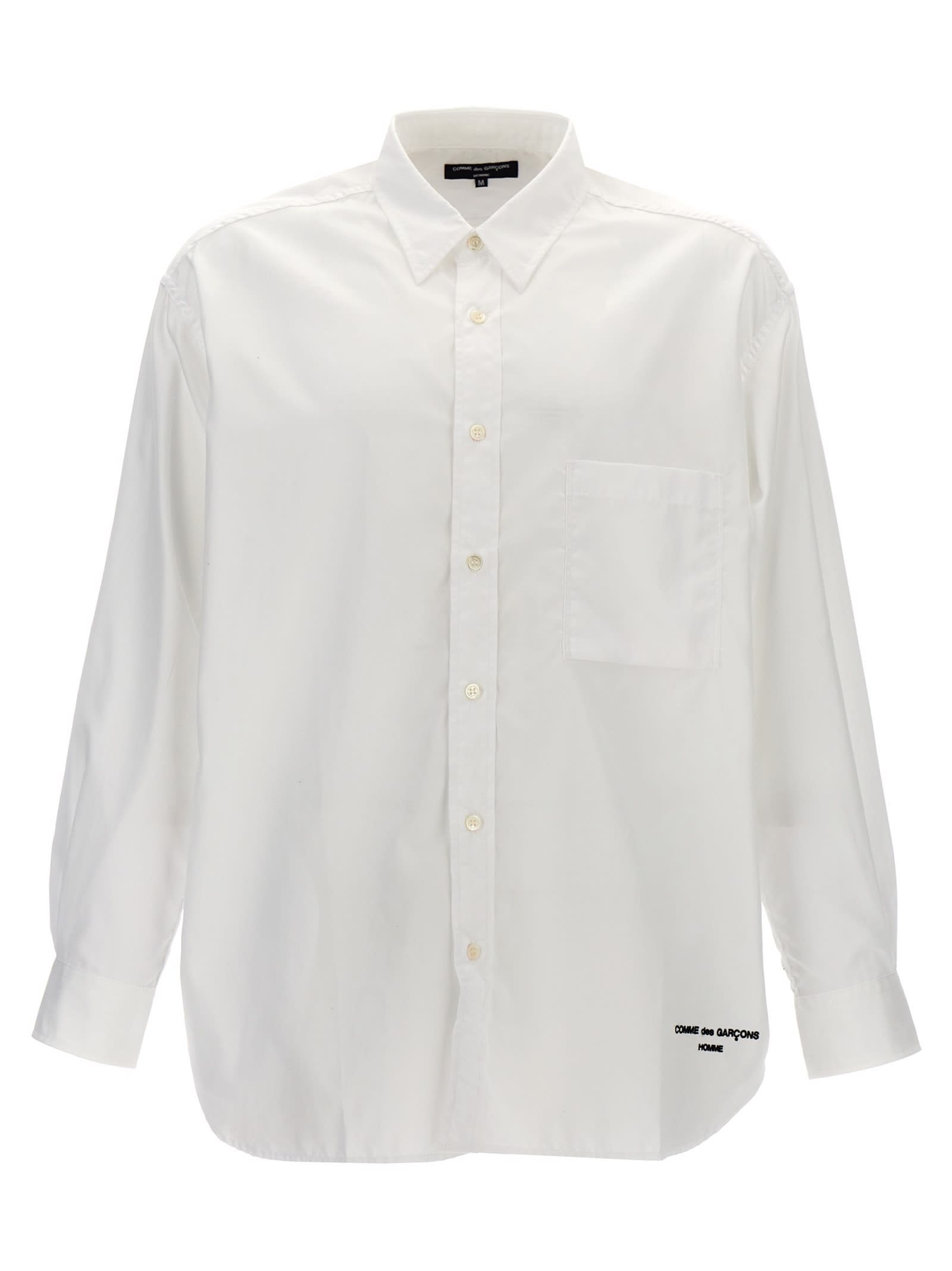 Comme des Garçons 男士 Logo刺绣衬衫