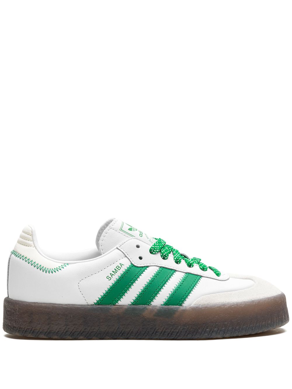 adidas Sambae Cloud White/Green 运动鞋 - 白色