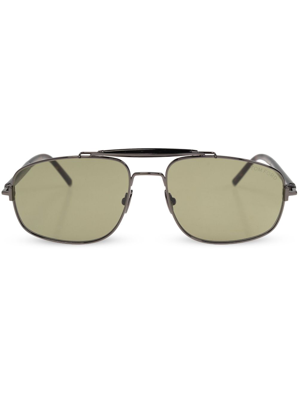 TOM FORD Eyewear Navigator 太阳眼镜 - 绿色