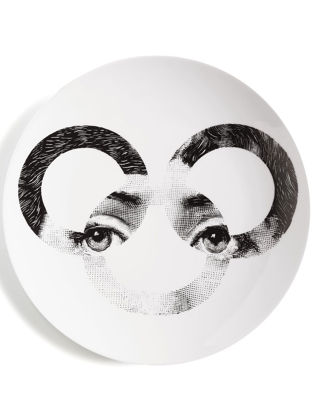 Fornasetti Tema e Variazioni n.58 装饰盘 - 白色