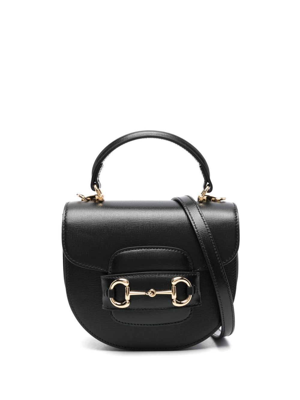 Gucci Horsebit 1955 迷你手提包 - 黑色