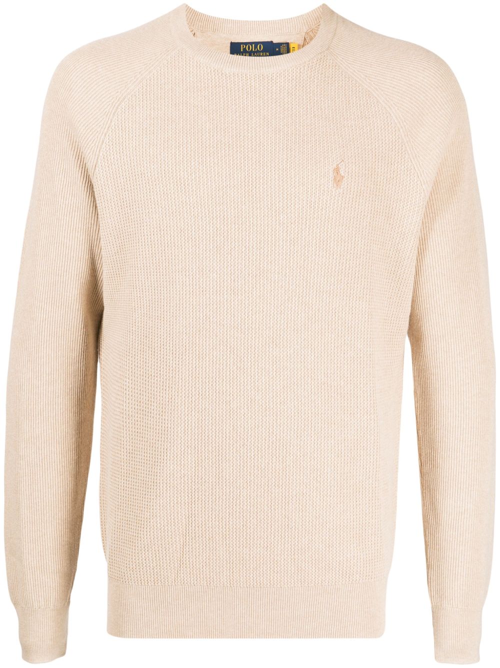 Polo Ralph Lauren Polo Pony 刺绣毛衣 - 褐色
