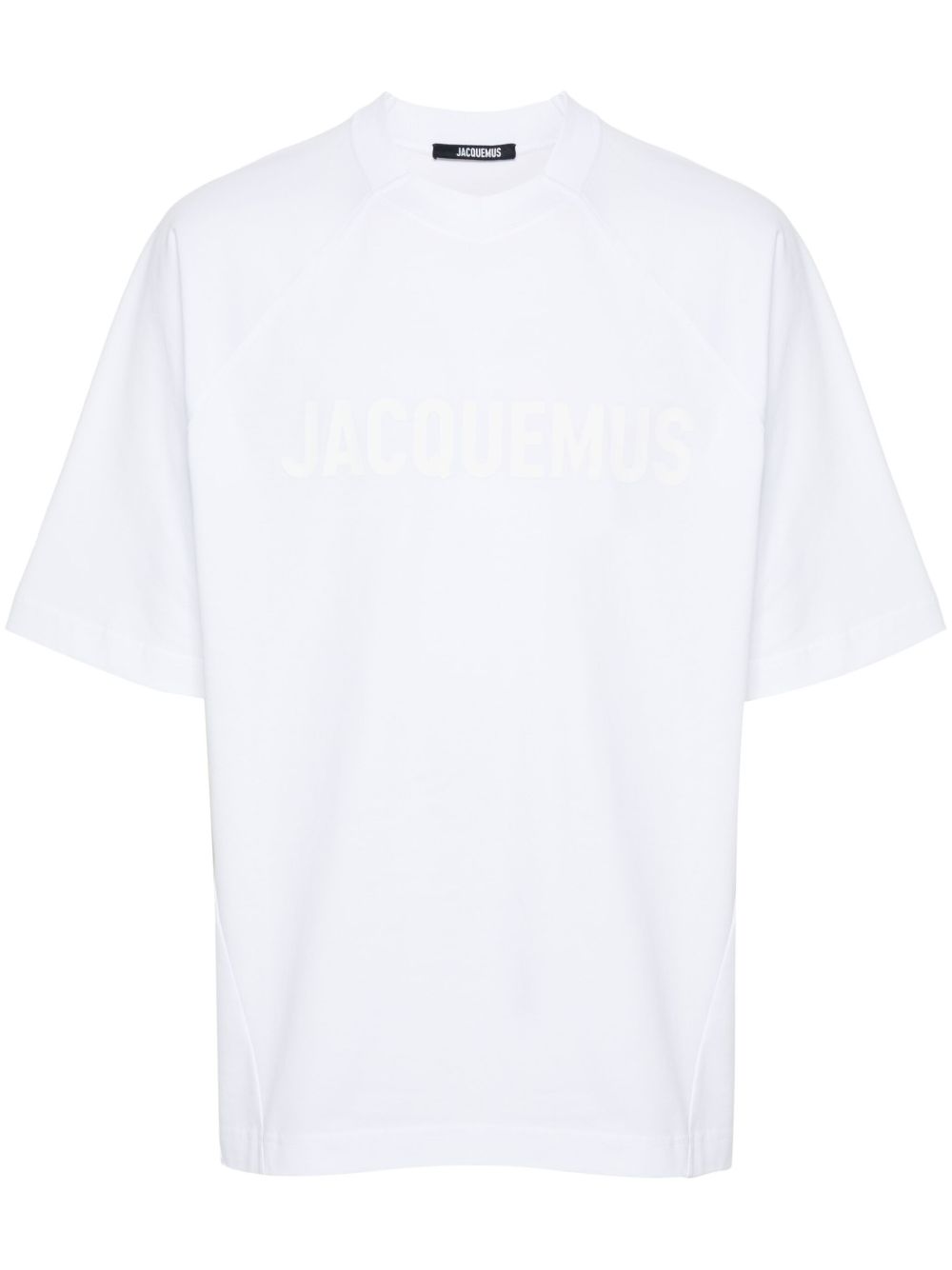 Jacquemus Le Tshirt Typo logo印花T恤 - 白色