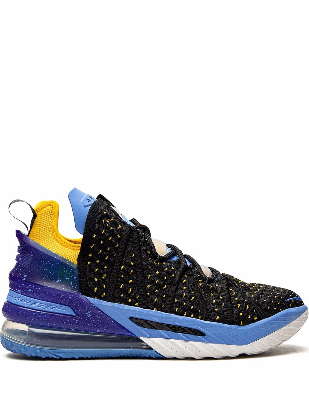 Nike LeBron 18 高帮运动鞋 - 黑色
