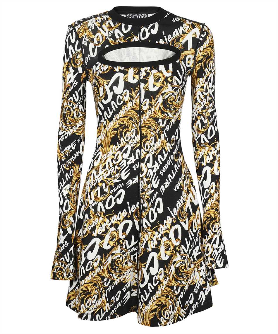 Versace Jeans Couture Printed Cotton Dress