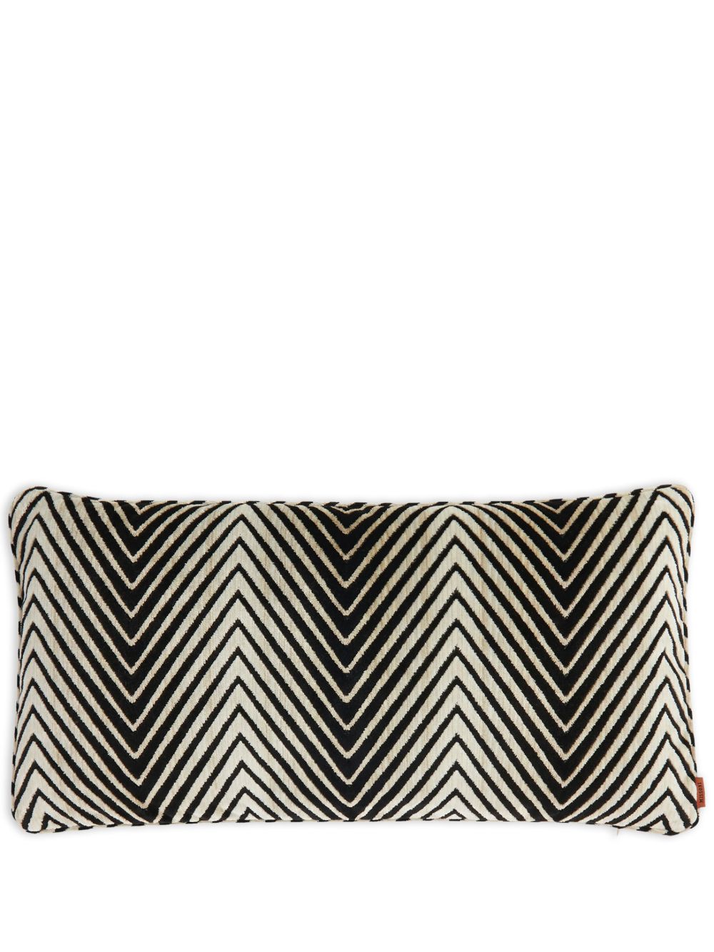 Missoni Home Ziggy logo吊牌抱枕 - 黑色