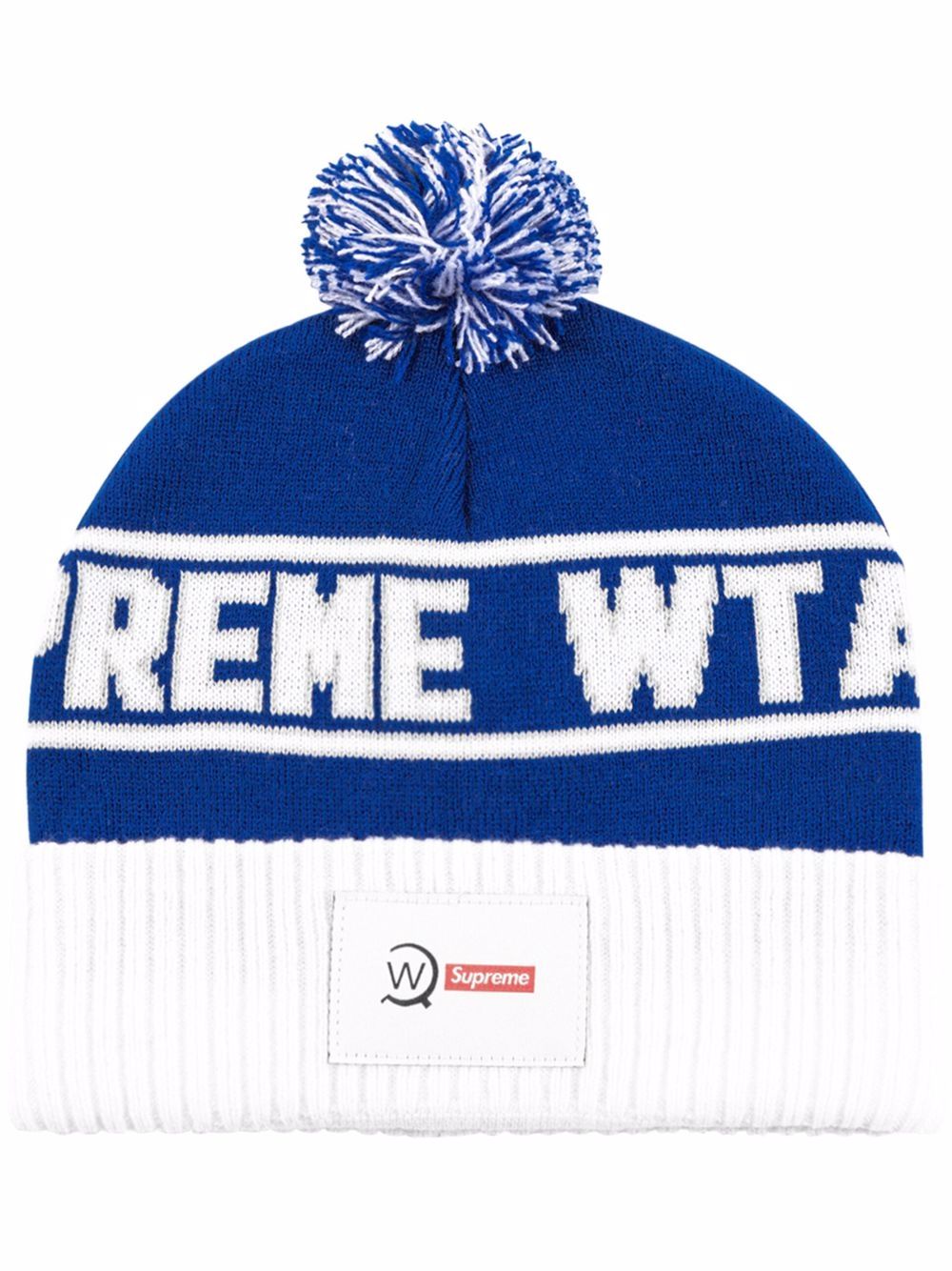 Supreme x WTAPS 套头帽 - 白色