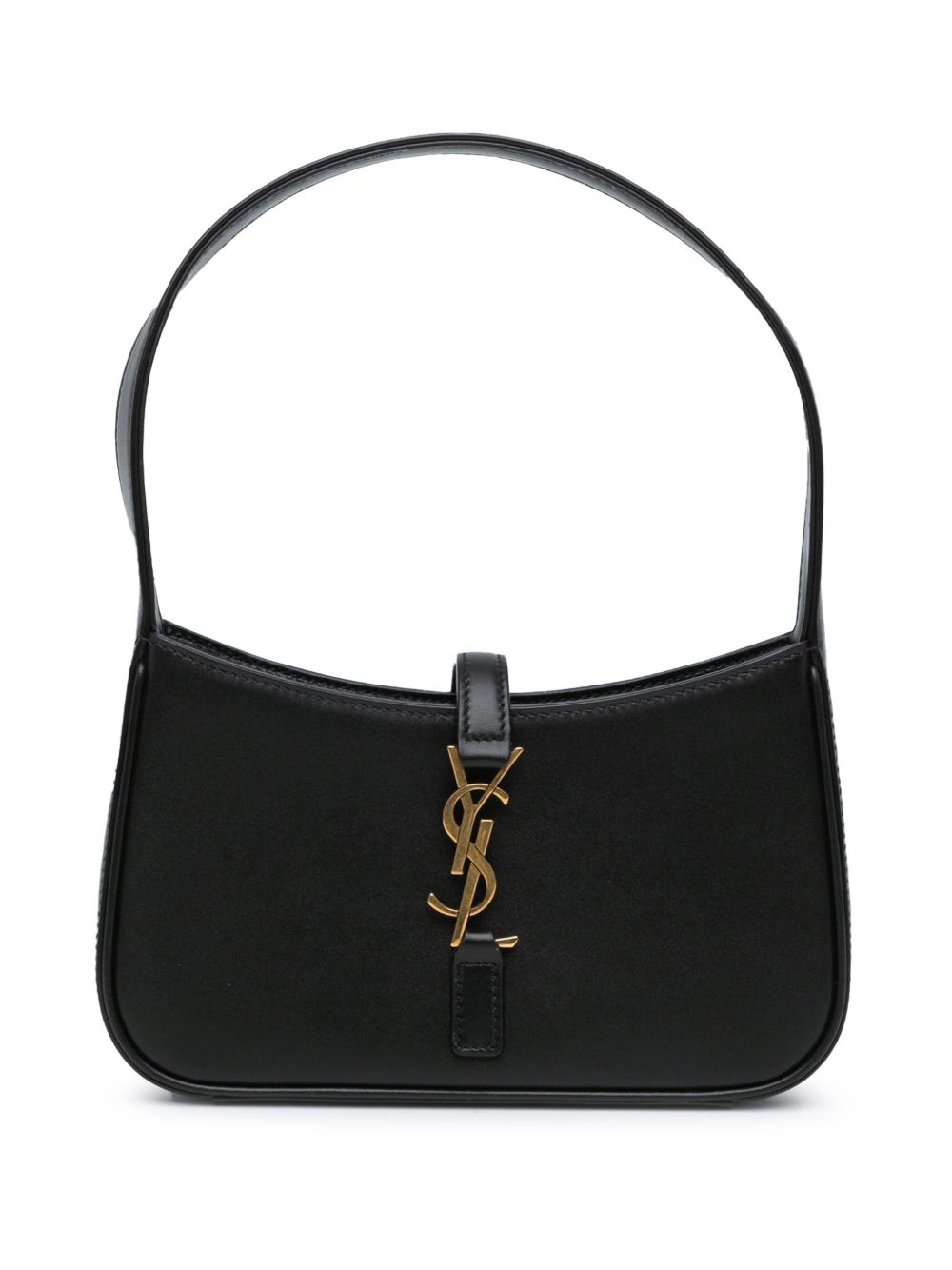 Saint Laurent Pre-Owned Le 5 a 7 迷你单肩包（2023年典藏款） - 黑色