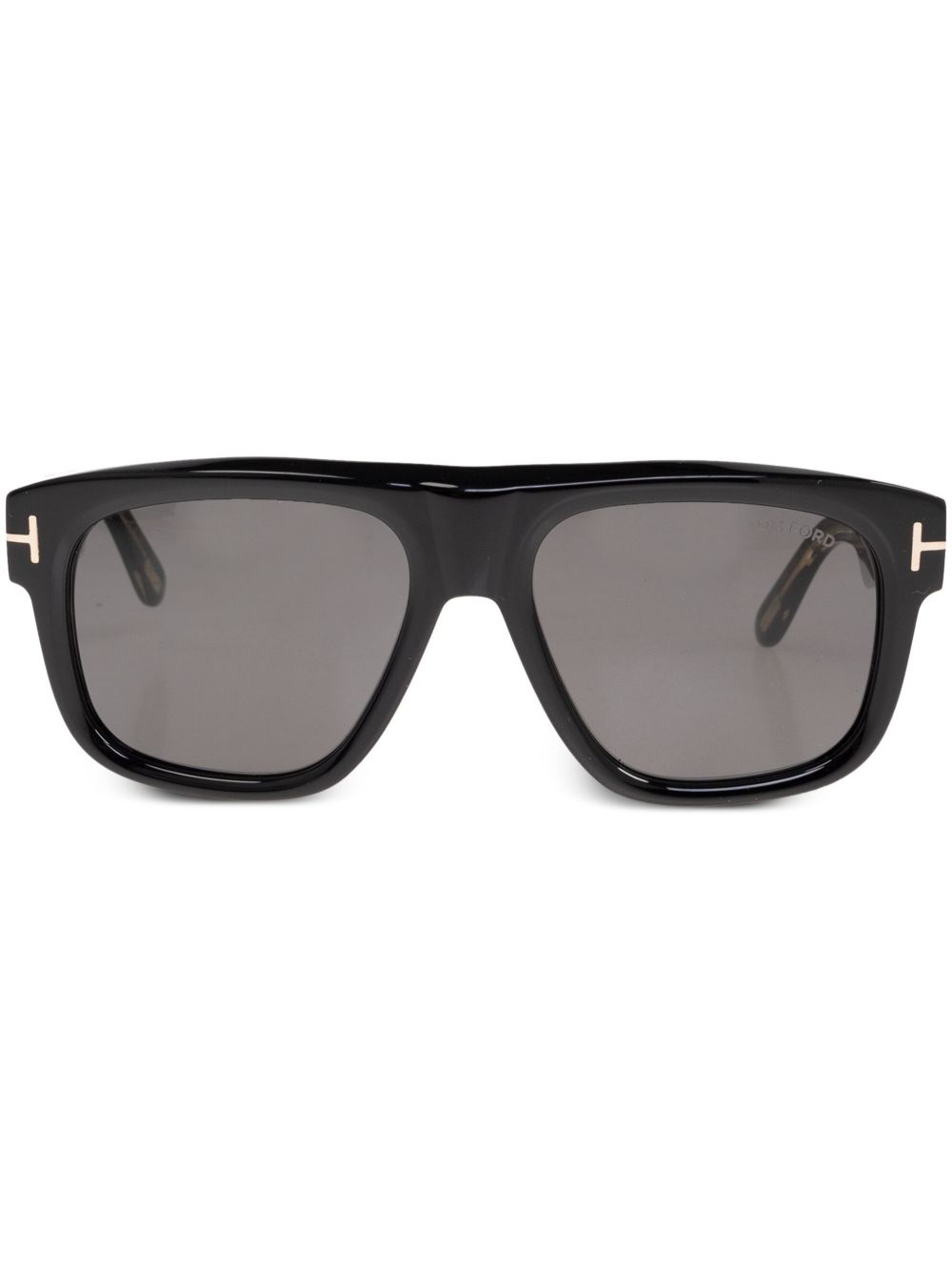 TOM FORD Eyewear 方框太阳眼镜 - 黑色