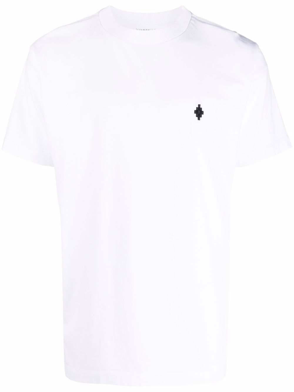 Marcelo Burlon County of Milan Cross-logo刺绣棉T恤 - 白色