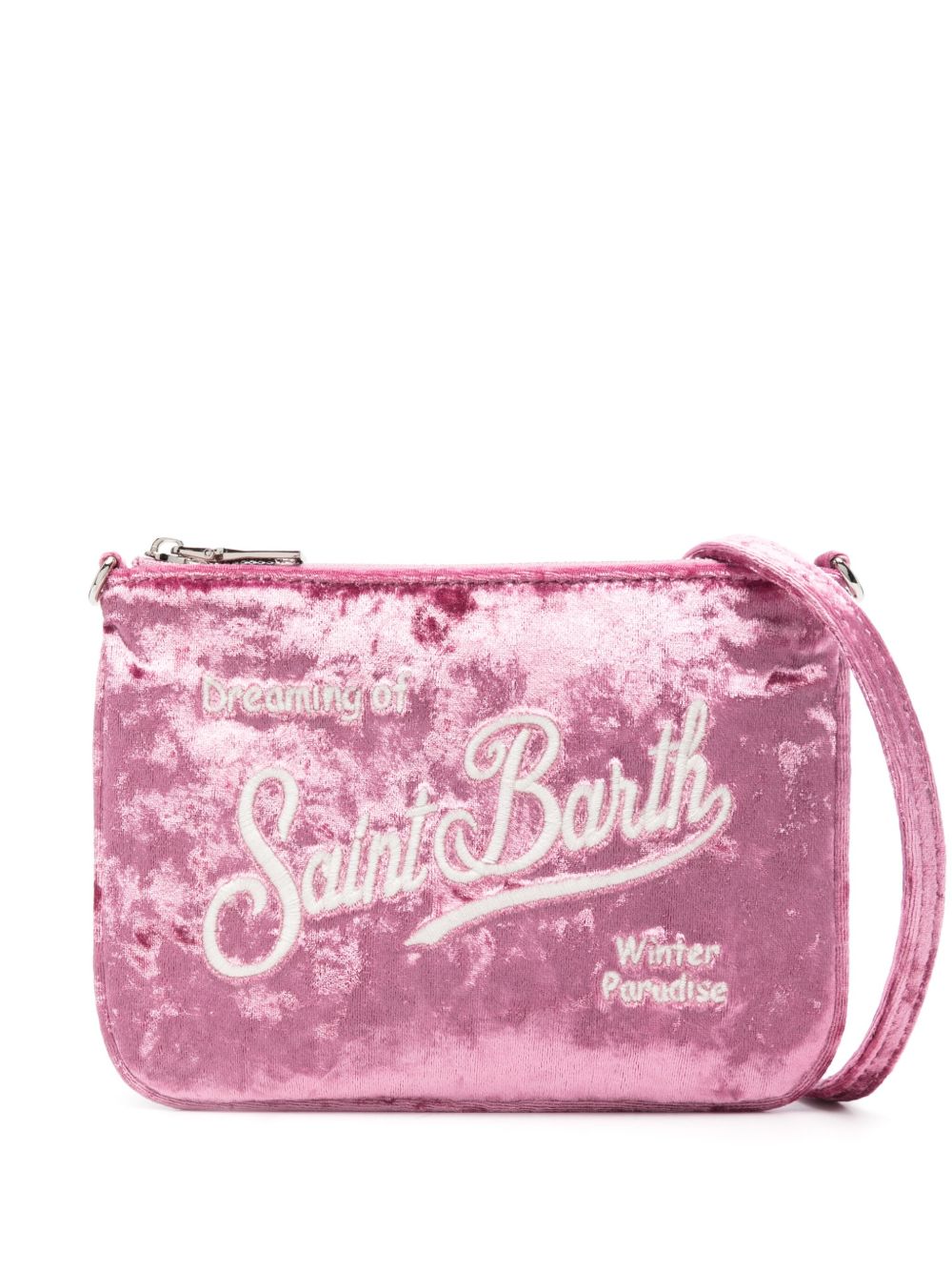 MC2 Saint Barth Kids Parisienne 迷你单肩包 - 粉色
