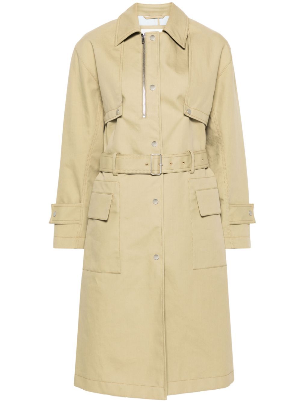 3.1 Phillip Lim Convertible Mac 风衣 - 中性色