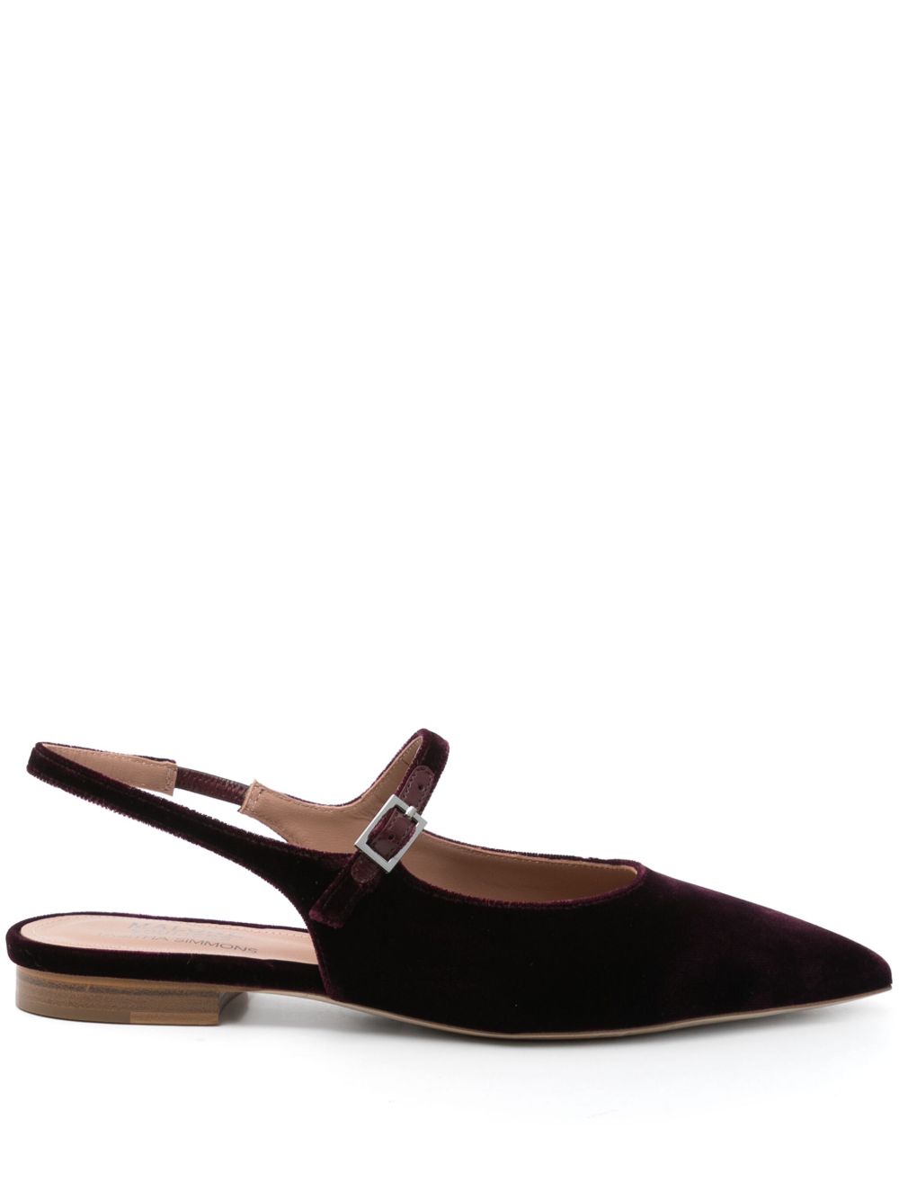 Malone Souliers Karla 平底鞋 - 紫色