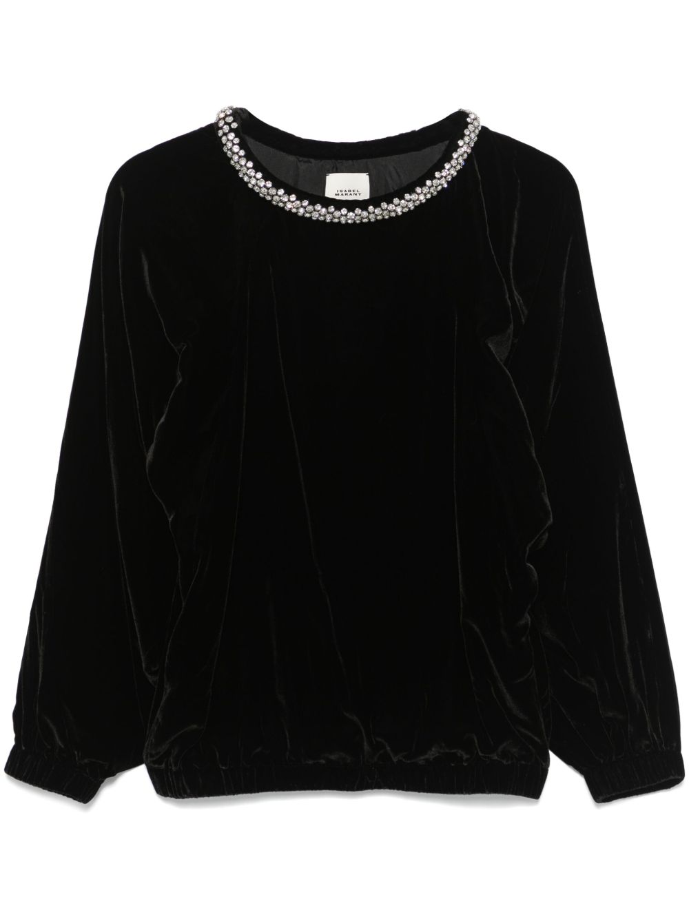 ISABEL MARANT Bertina 罩衫 - 黑色
