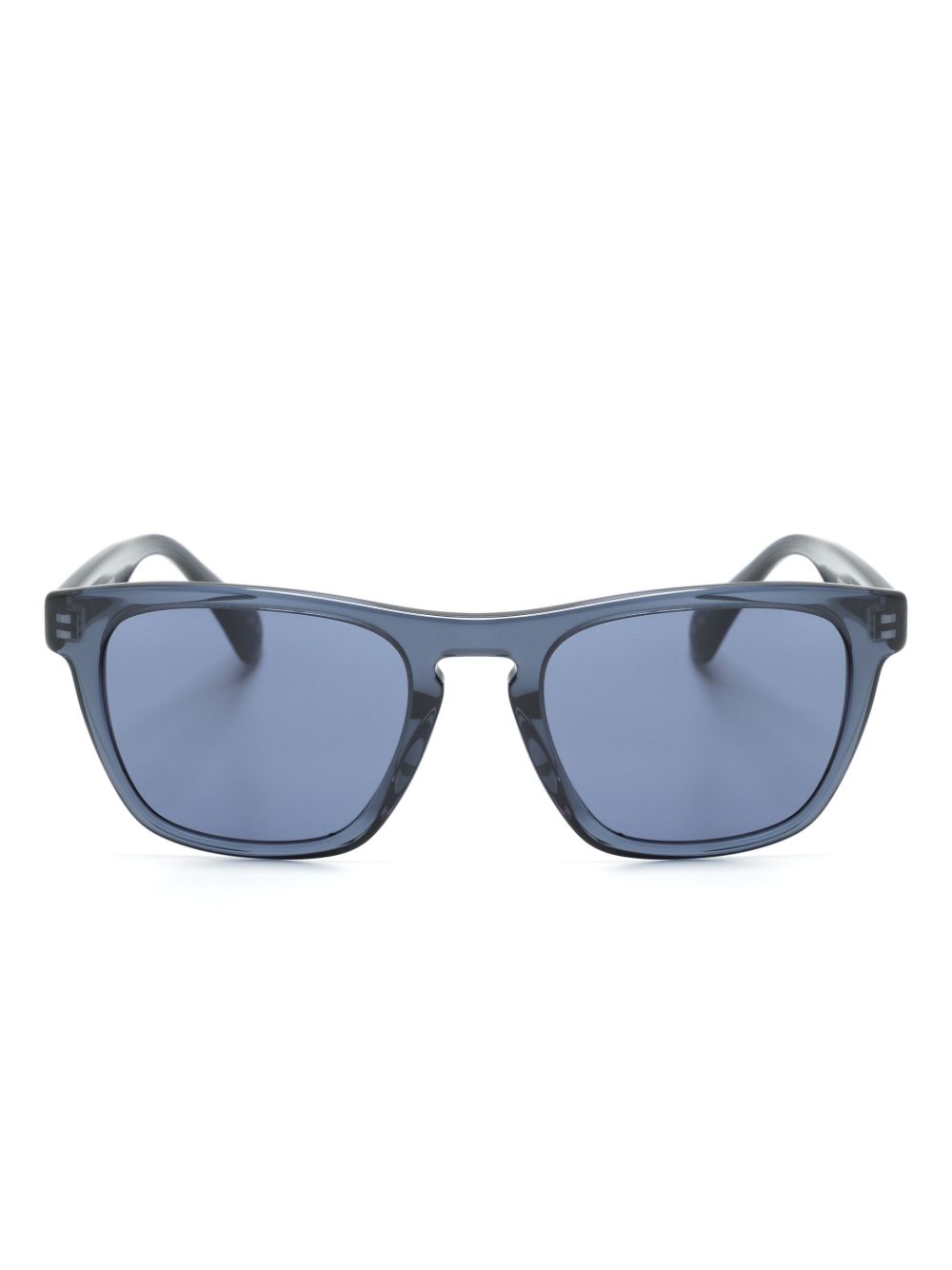 Oliver Peoples R-3 方框太阳眼镜 - 蓝色