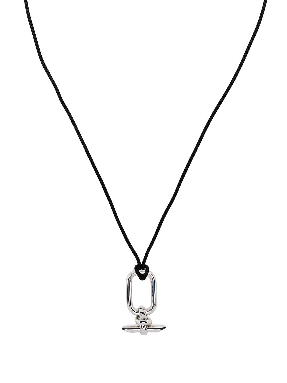 Capsule Eleven Cartouche 吊饰项链 - 银色
