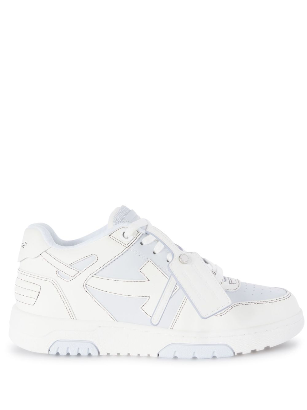 Off-White Out Of Office 皮质运动鞋 - 中性色