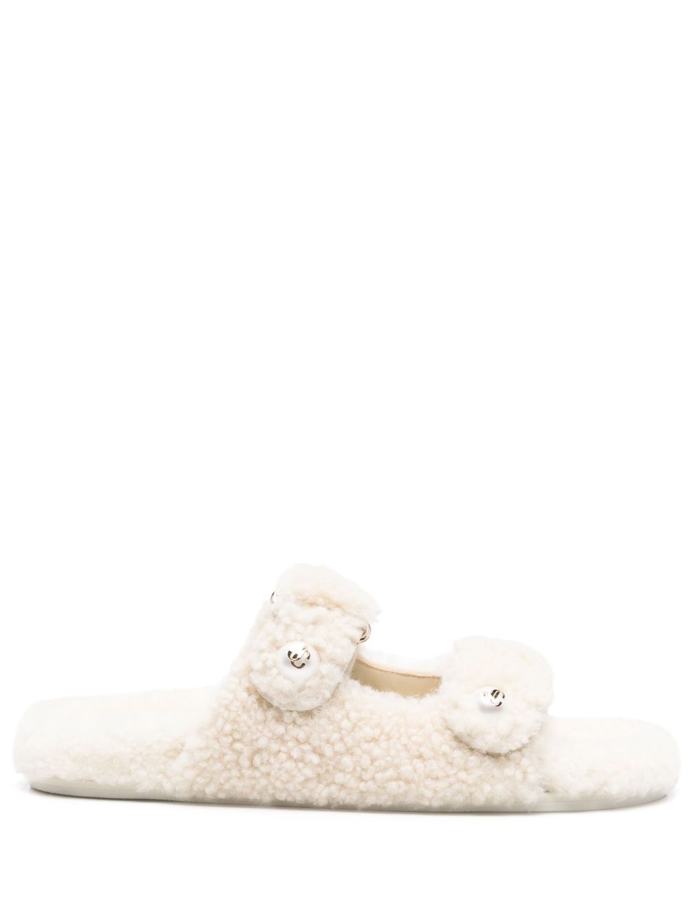 Jimmy Choo Fayence 凉鞋 - 白色
