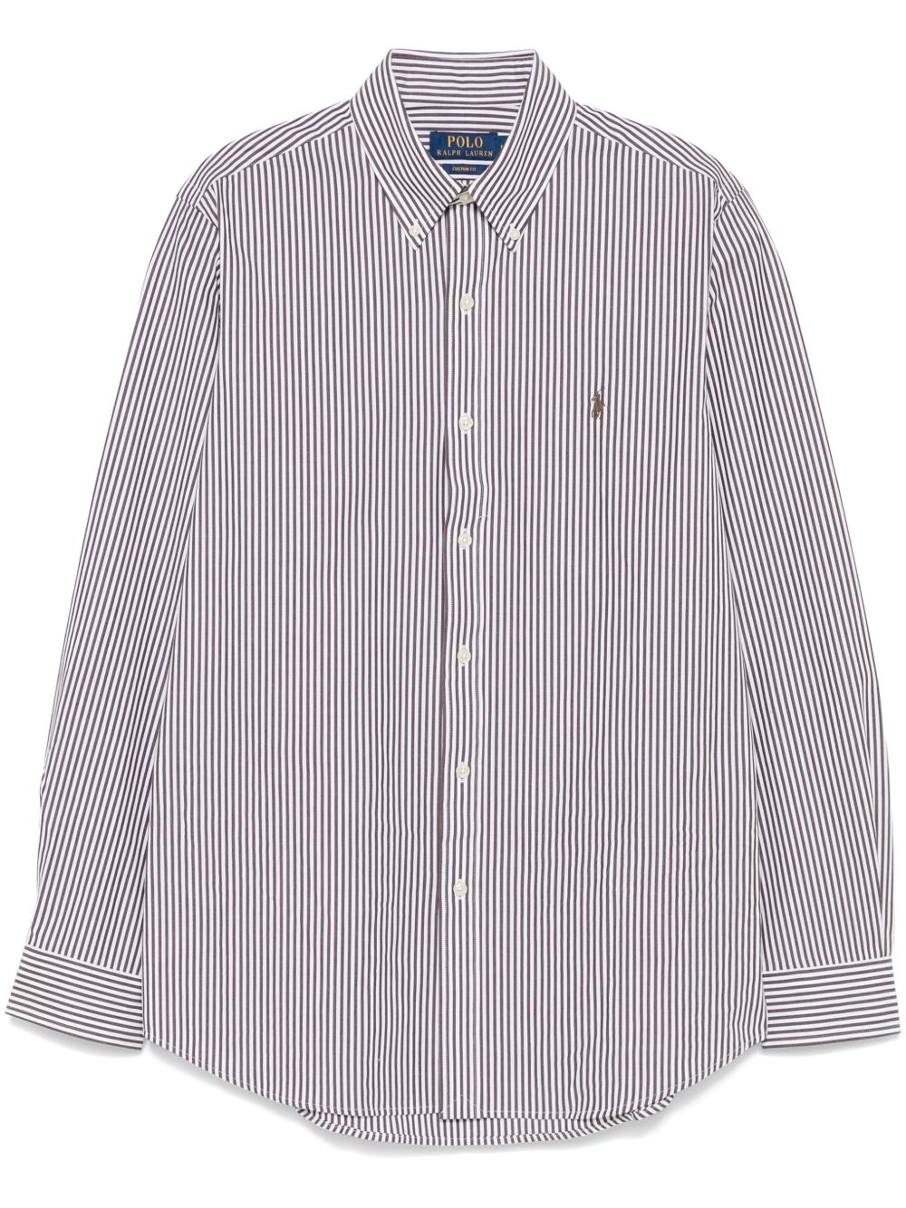 Polo Ralph Lauren 条纹衬衫 - 褐色