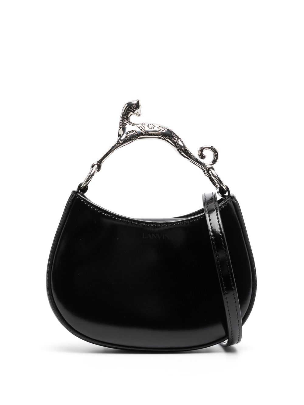 Lanvin 小猫手柄迷你包 - 黑色
