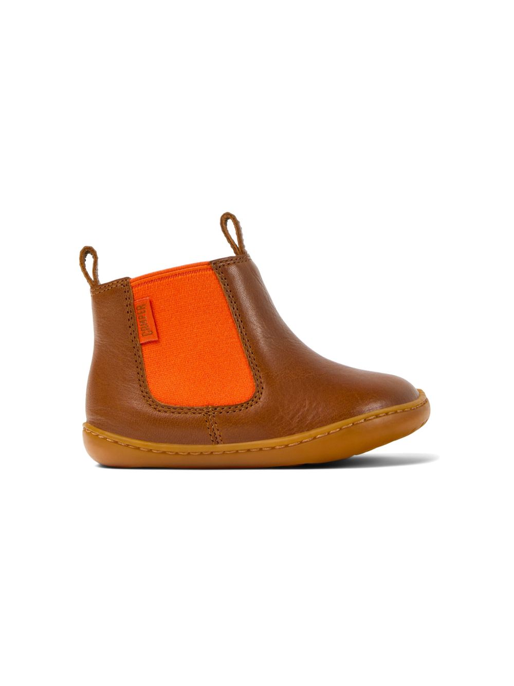 Camper Kids Peu Cami 短靴 - 褐色