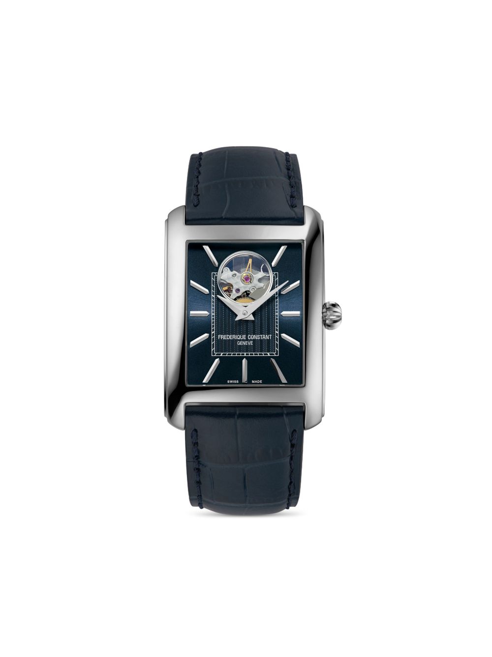 Frederique Constant Classics Carrée Heart Beat Automatic 33.30毫米腕表 - 蓝色